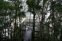 Dock Over Falls